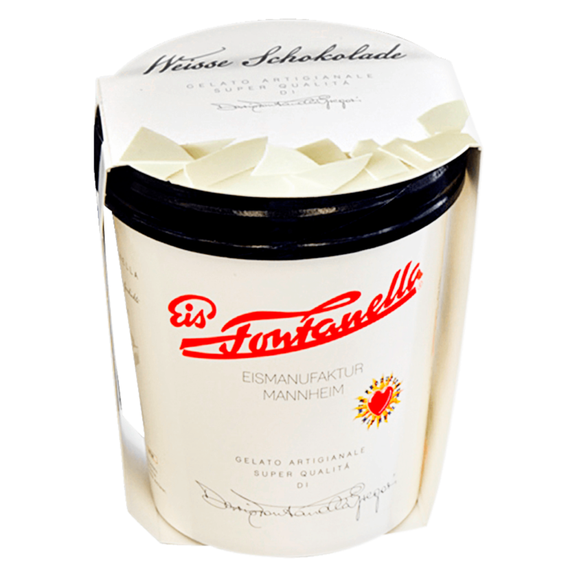 Fontanella Eis Weiße Schokolade 500ml